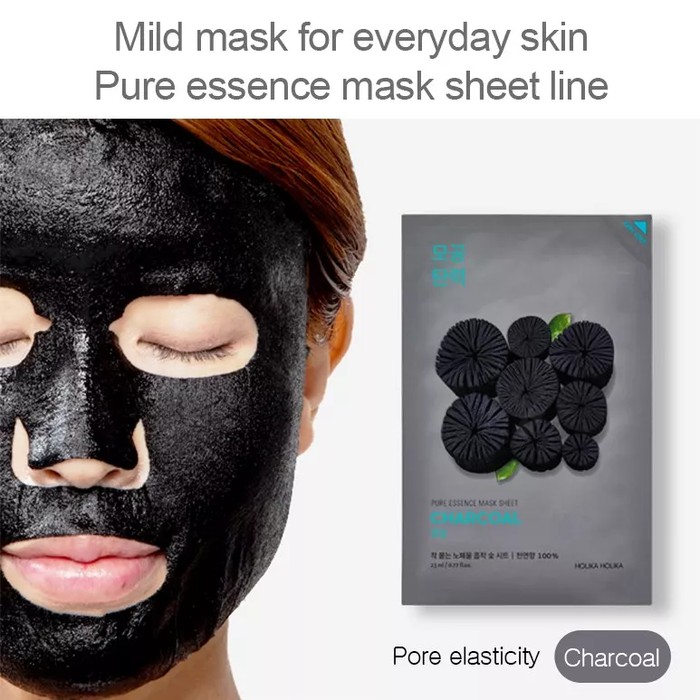 Holika Holika  Pure Essence Mask Sheet Charcoal