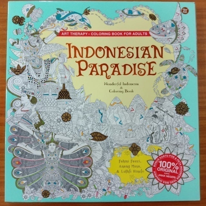 Indonesian Paradise : Wonderful Indonesia & Coloring Book 1