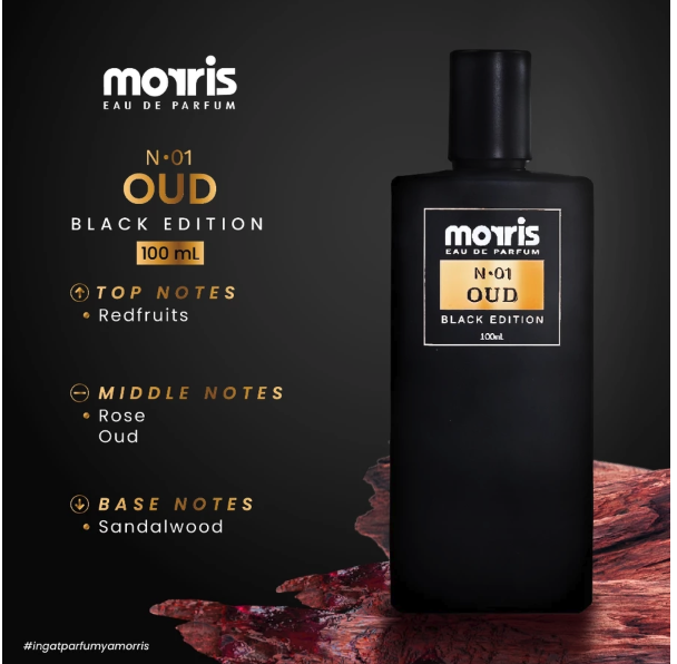 Aroma Prima Livindo Morris Eau De Parfum N-01 Oud Black Edition