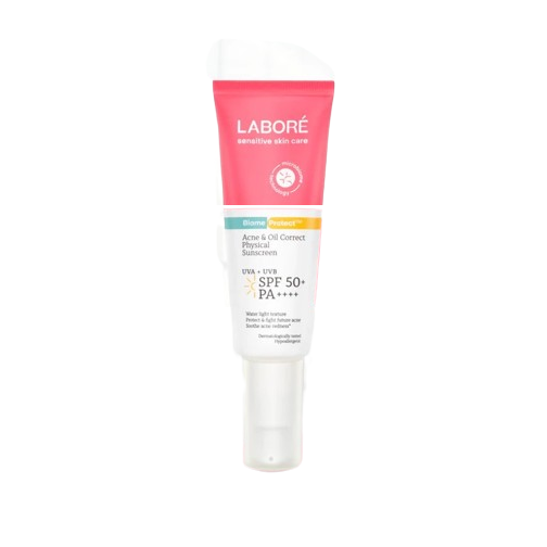 LABORÉ ｜ Sensitive Skin Care BiomeProtect™ Acne & Oil Correct Physical Sunscreen SPF50+ PA++++ 