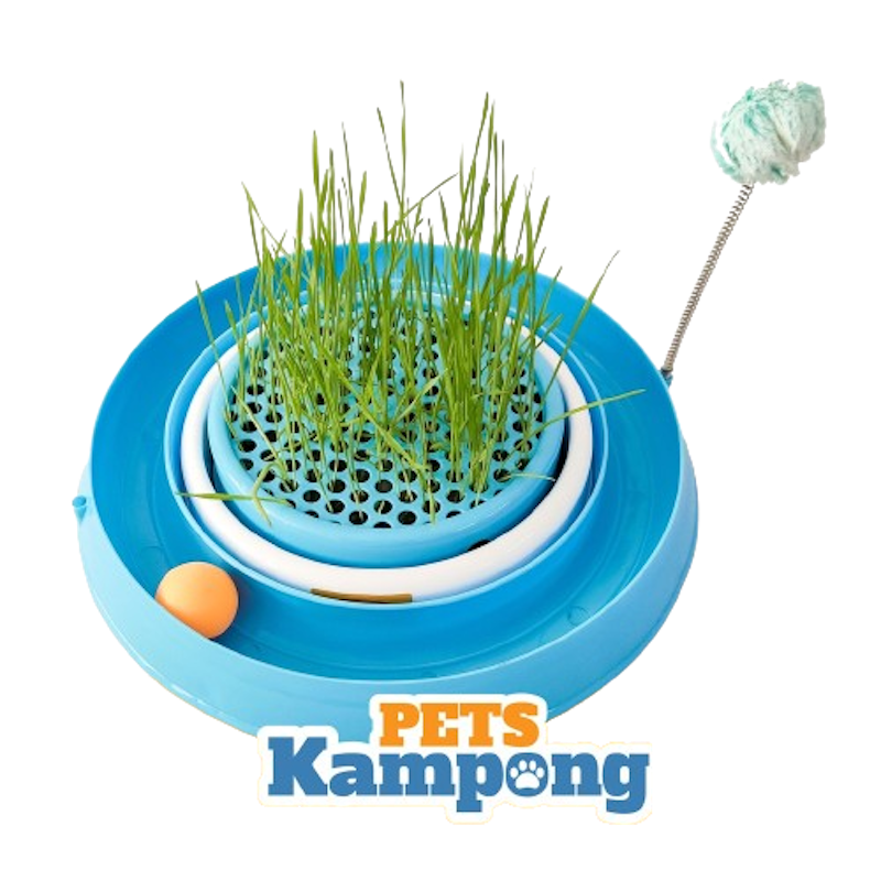Opo Cat - Play Toy with Grass Planter 1