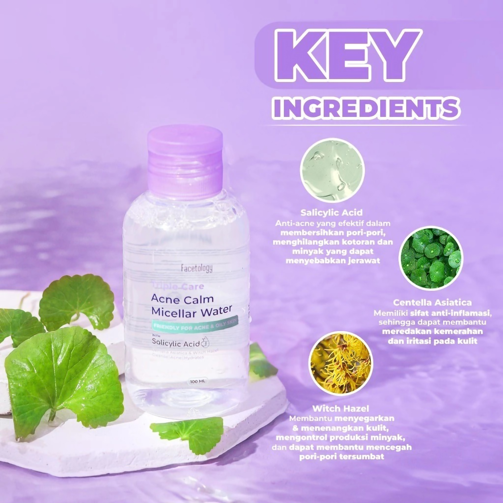 Triple Care Acne Calm Micellar Water  2