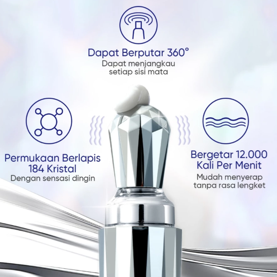 SKINTIFIC Cosmetics SKINTIFIC 360° Crystal Massager Lifting Eye Cream