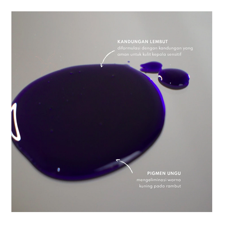 Beamarry Indonesia Makmur Beamarry New York Lavender Biotin Purple Shampoo 