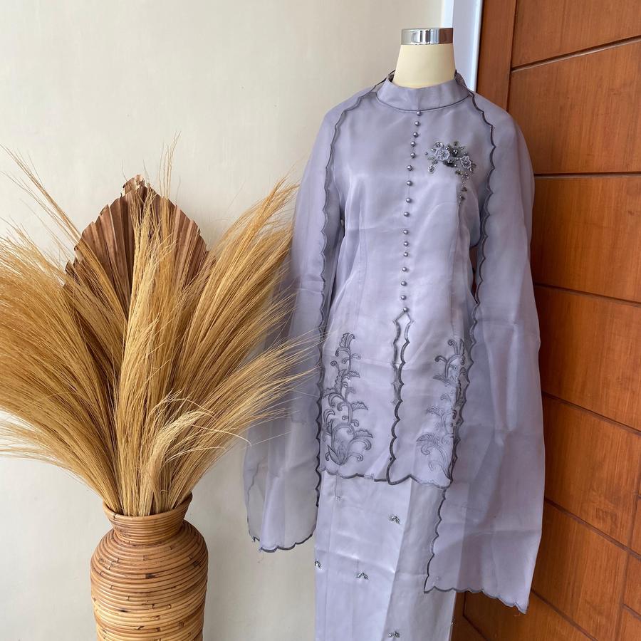 ELBISE ELBISE Alifaa Oneset Baju Kebaya Kurung Melayu Pesta Mix Payet