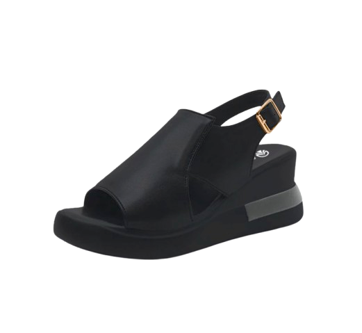 Ranjojo Sendal Wedges Wanita