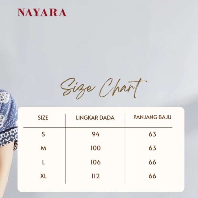 Nusantara Nayara Damara Blouse Batik