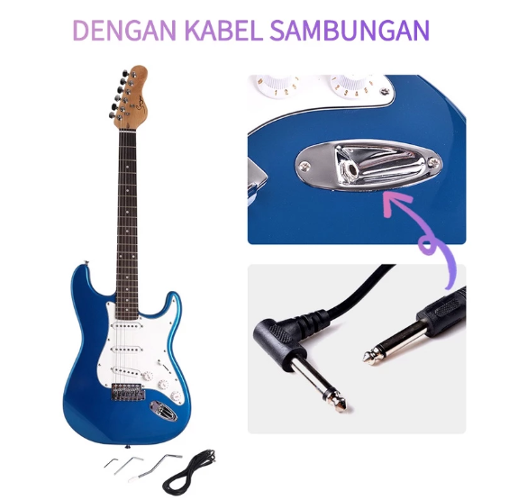 Benston Music Gitar Elektrik Profesional  2
