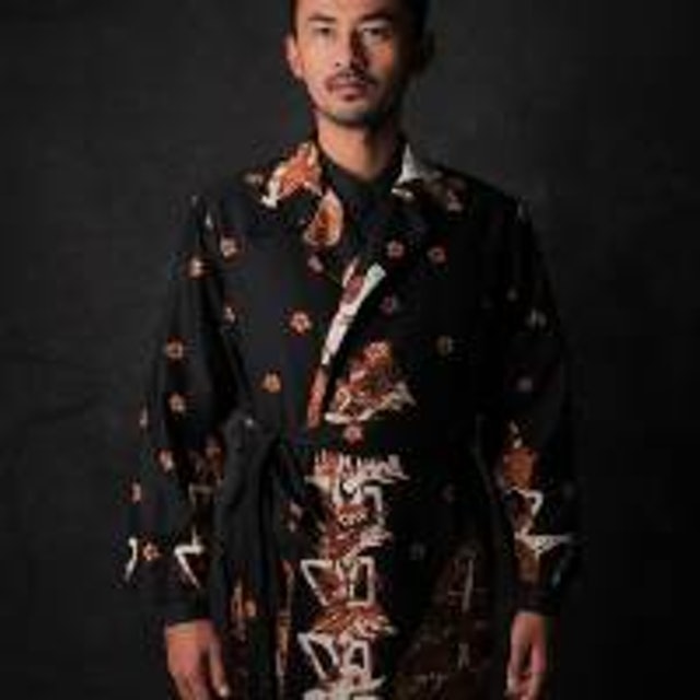Coat Pria Batik Semi Tulis Asuji Demenacuk 2