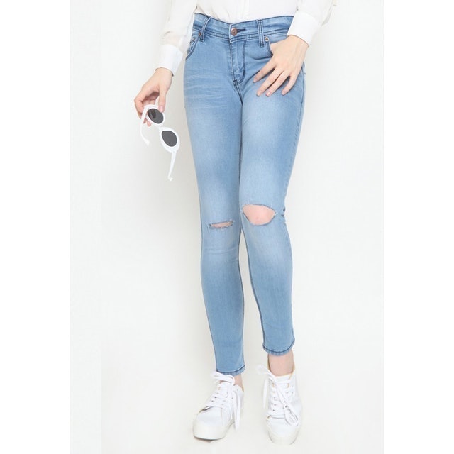 Ripped Jeans Slim Fit 233206