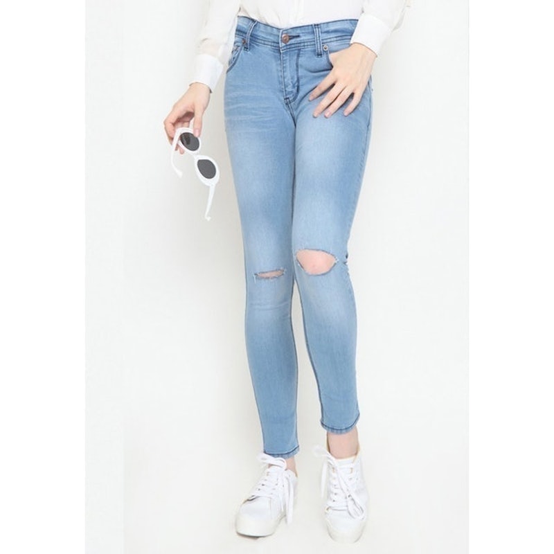 Ripped Jeans Slim Fit 1