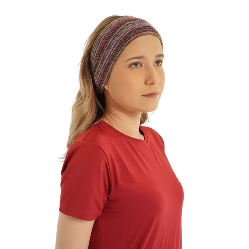 X-Pile Divisble Headband Dusty Pink