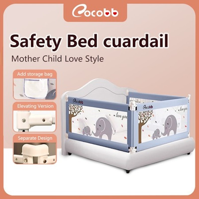 COCOBB Baby Bed Guardrail 2