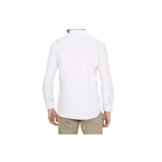 Citra Agung Busana PLATINI Kemeja Pria Polos Lengan Panjang Putih Polinosic 66014