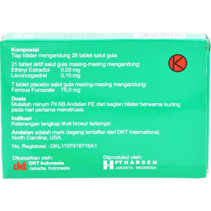 Pil KB Andalan FE 4