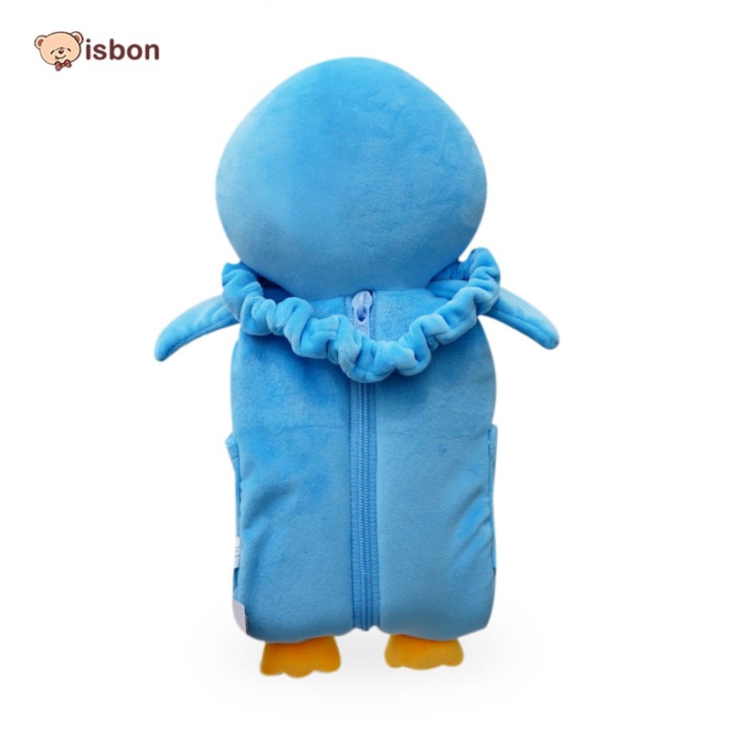 4 in 1 Penguin Blue Tissue Travel Pack 3