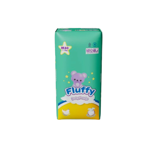 Fluffy Baby Pants M