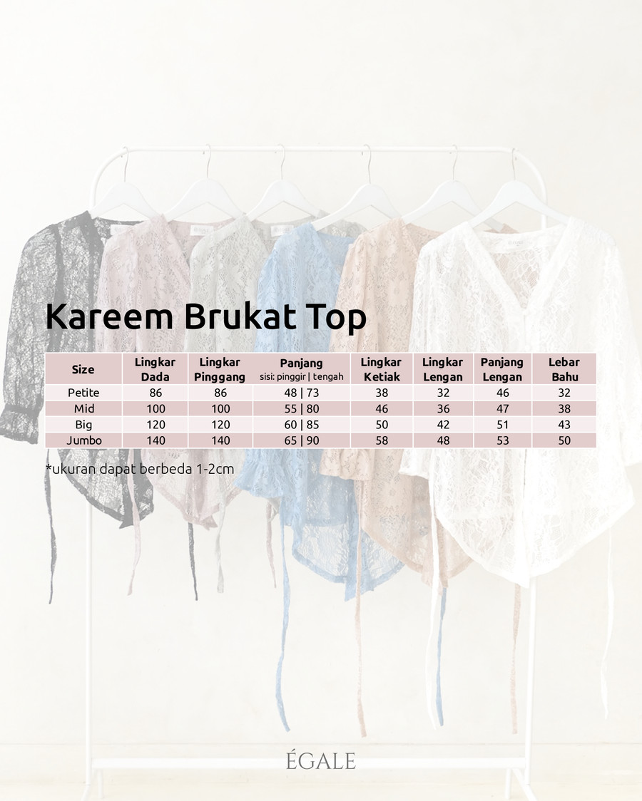 Egale Indonesia EGALE Kareem Brukat Top