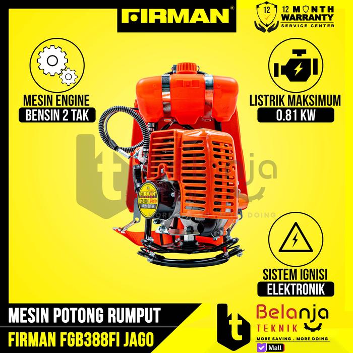 FIRMAN® Gasoline Brush Cutter  3