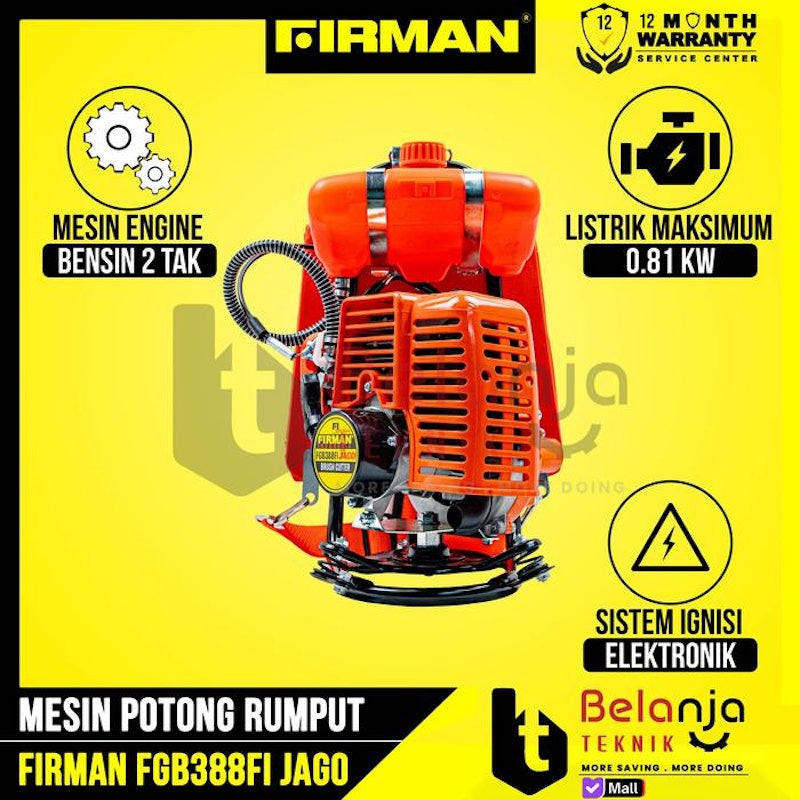 FIRMAN® Gasoline Brush Cutter 3