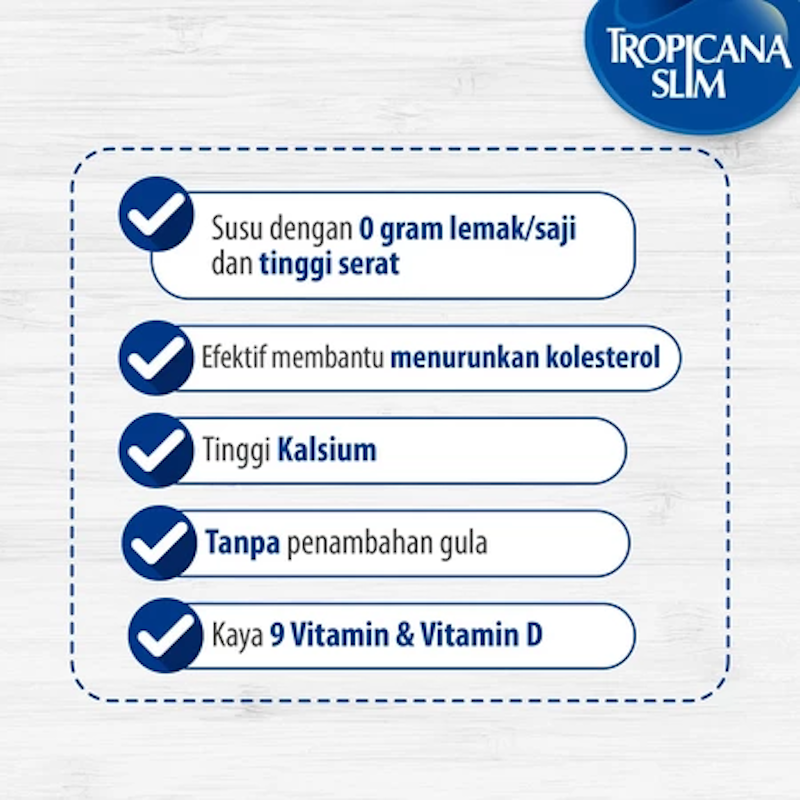 Tropicana Slim Skim Milk Chocolate 500 gram