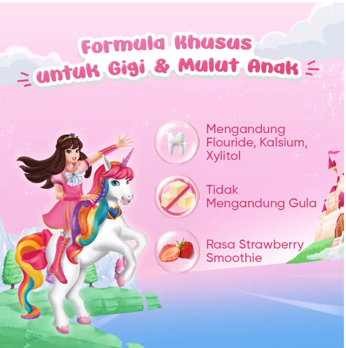 PZ. Cussons Indonesia Cussons Kids Toothpaste Strawberry Smoothie