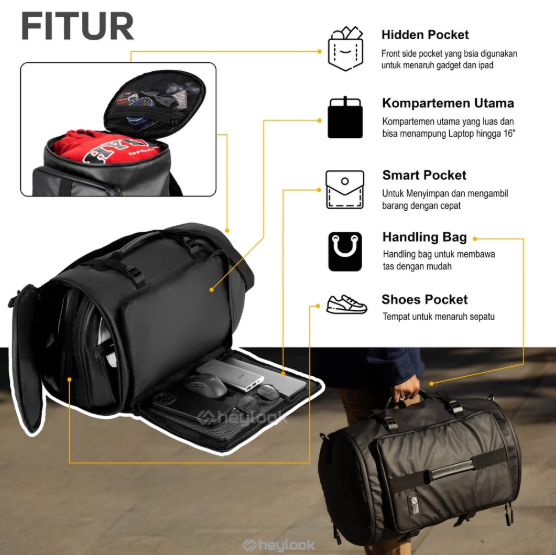 Heylook Travelbag Legion 3.0