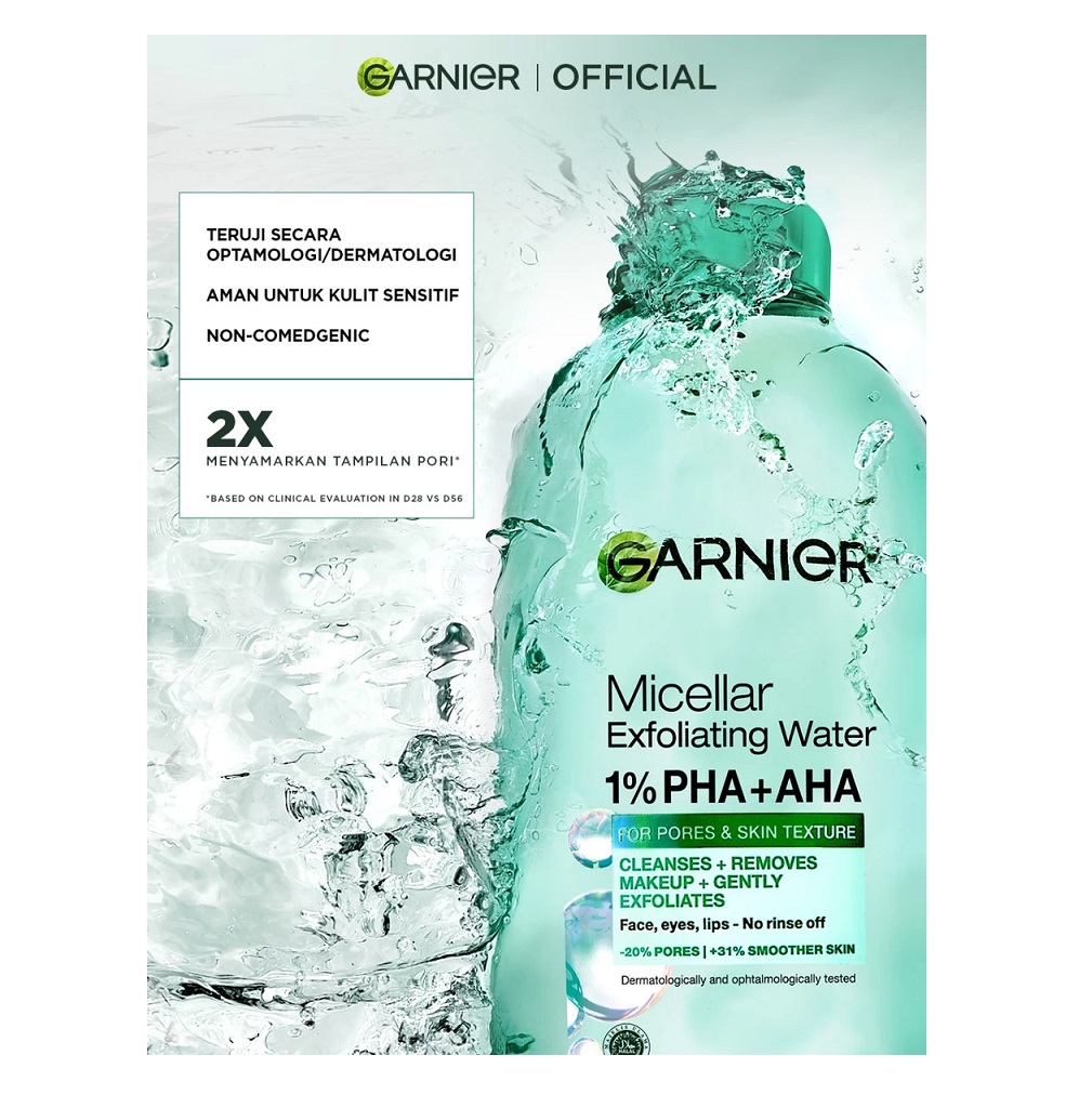 L’Oréal Garnier Micellar Exfoliating Water 1% AHA + PHA