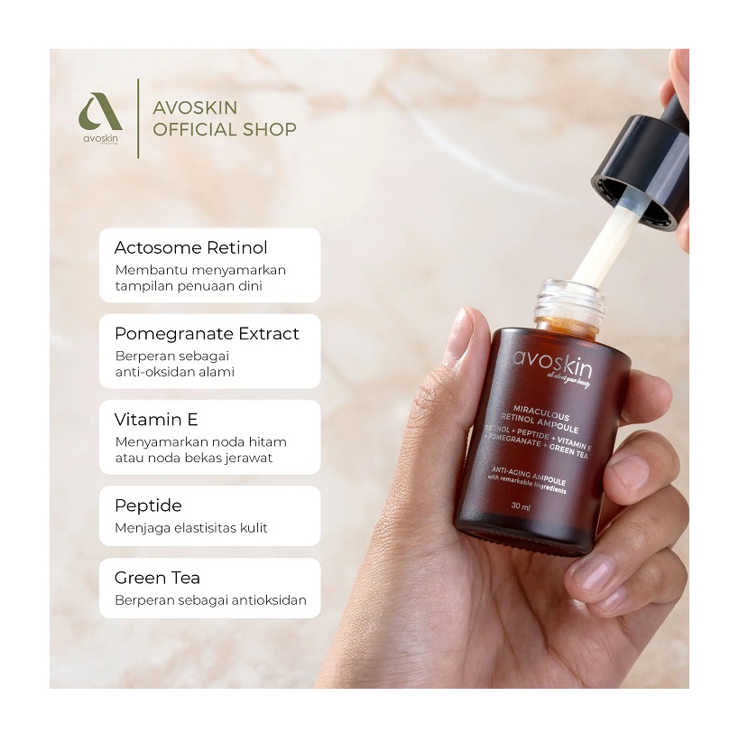 AVO Innovation Technology Avoskin Miraculous Retinol Ampoule