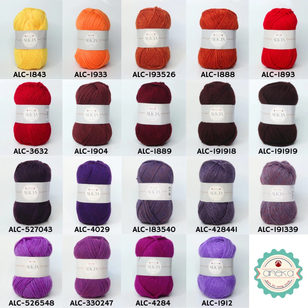  Alicia Benang Rajut Wool 