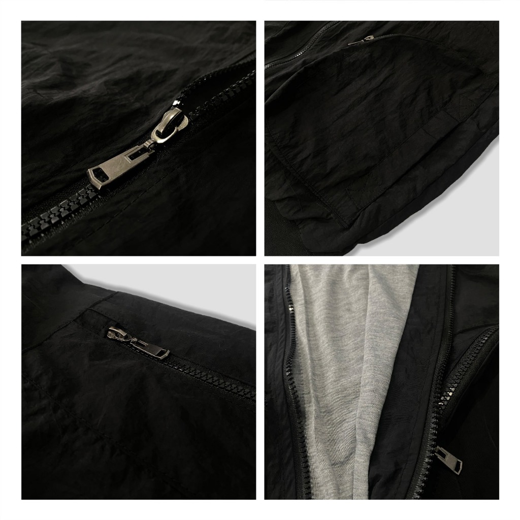  X Urband Absolute Jaket Bomber Parasut Crinkle