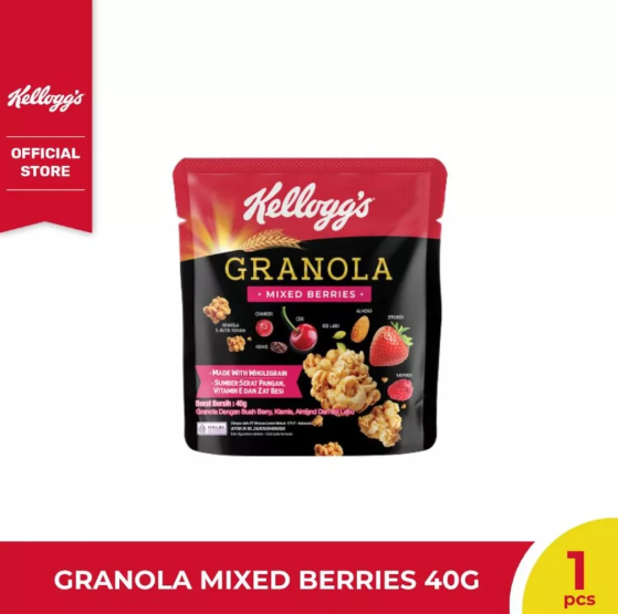 Kellanova Kellogg's Granola Mixed Berries