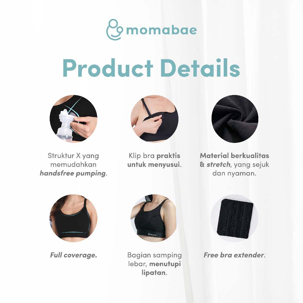  MOMABAE Side 2 in 1 Bra Menyusui