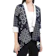 Sinar Surya Jaya Rianty Batik Cardigan SAVRINA Navy Exclusive Series 1