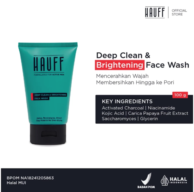 HAUFF Deep Clean & Brightening Face Wash 2