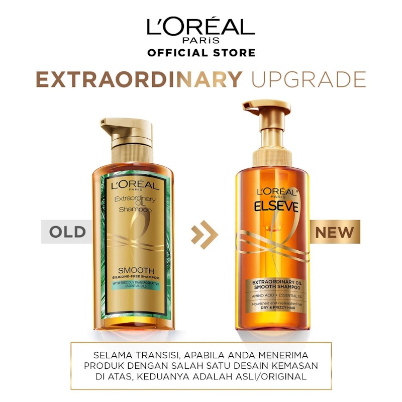Elseve Extraordinary Oil Smooth Shampoo 4