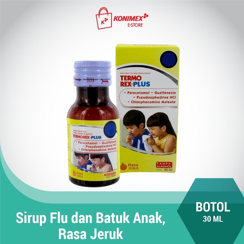 Termorex Plus Sirup Obat Flu dan Batuk 3
