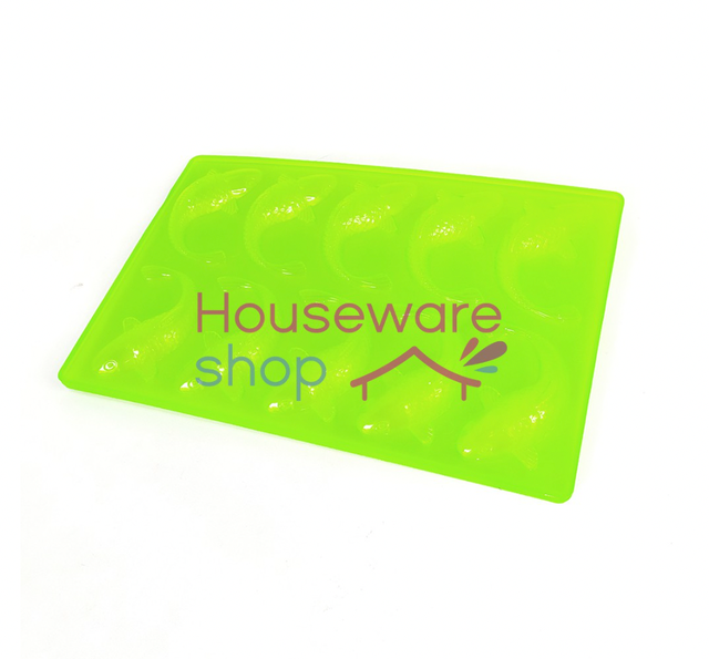  Cetakan Puding Agar / Coklat Motif Ikan Koi