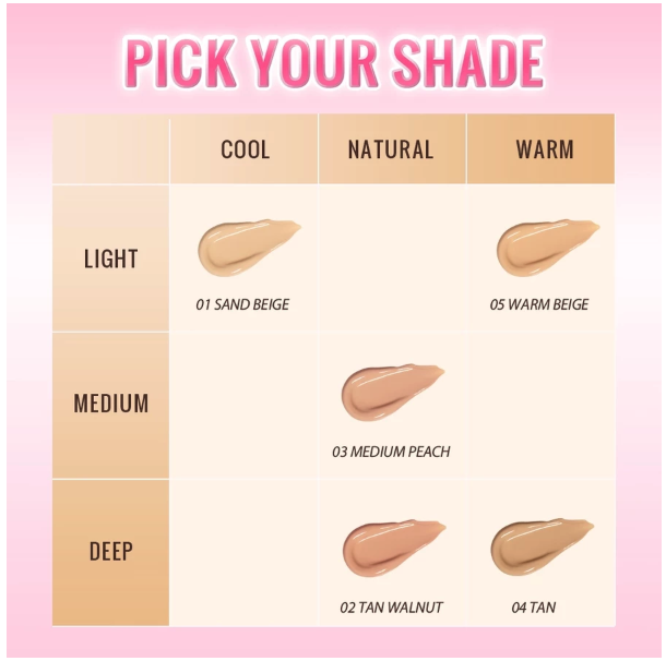 Beauty Source Indonesia SANIYE High Coverage Liquid Concealer Warm Ivory