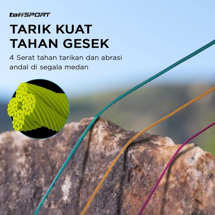 TaffSport Braided Fishing Line 3