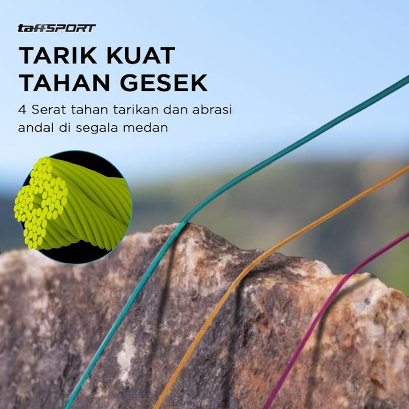 TaffSport Braided Fishing Line 3