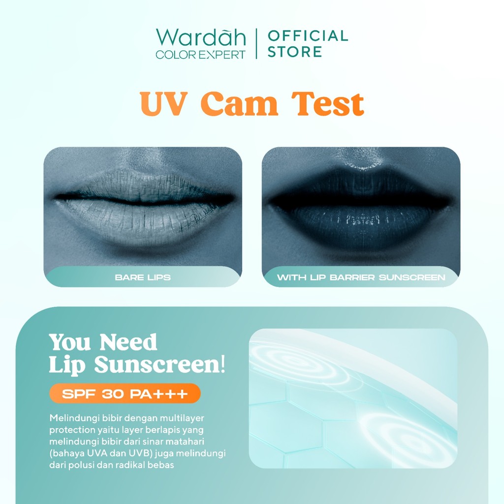 Paragon Techology and Innovation Wardah Lip Barrier Sunscreen SPF 30 Pa+++