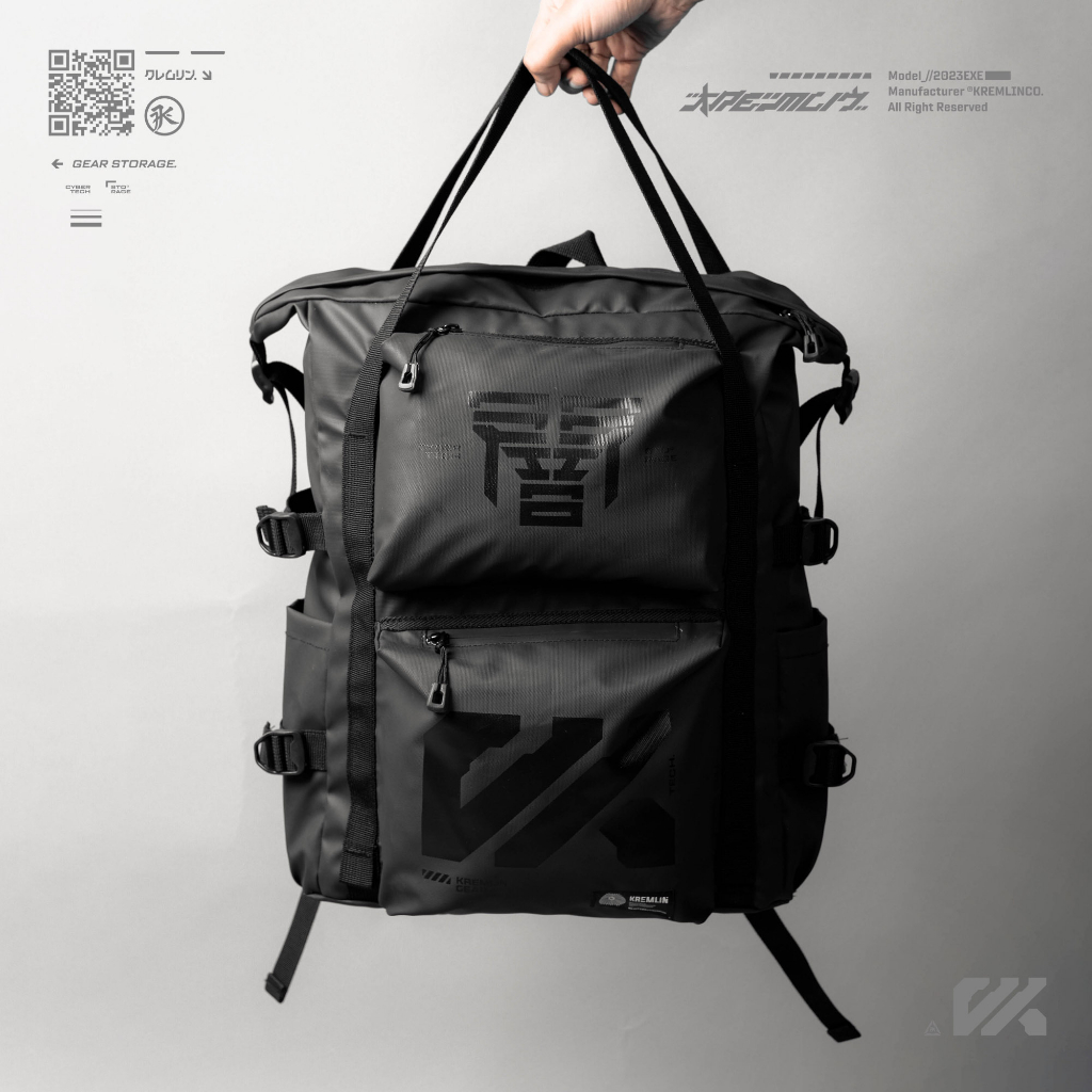 Kremlin Tas Ransel Bagpack Tech Gear - DETROIT 3