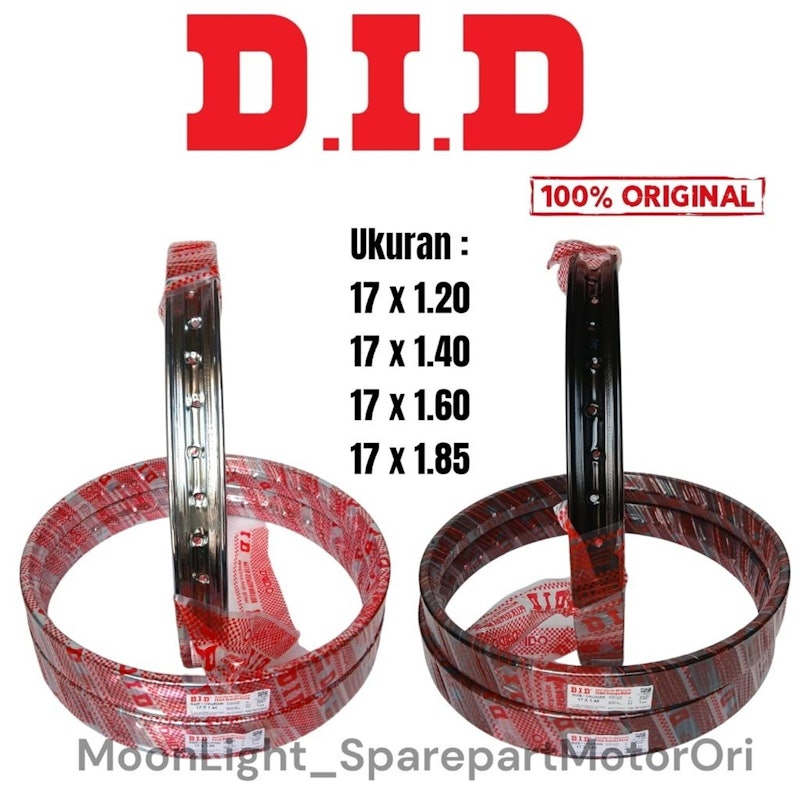 D.I.D Velg Rim Ring 17 2