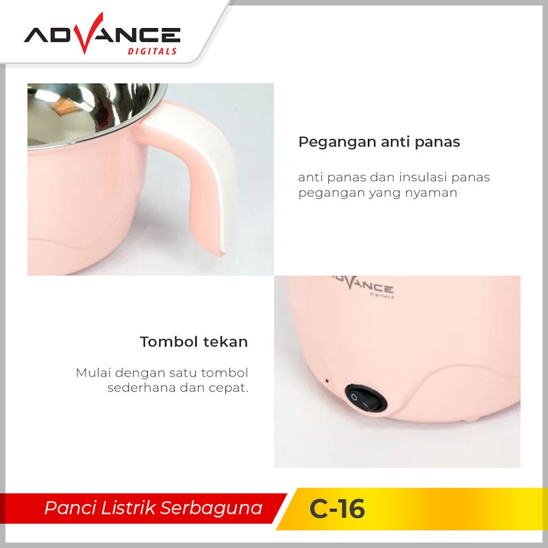 Advance Panci Listrik Serbaguna 4