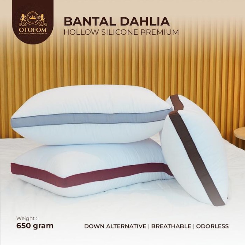 Otofom Bantal Dahlia Hollow Silicon Premium 5