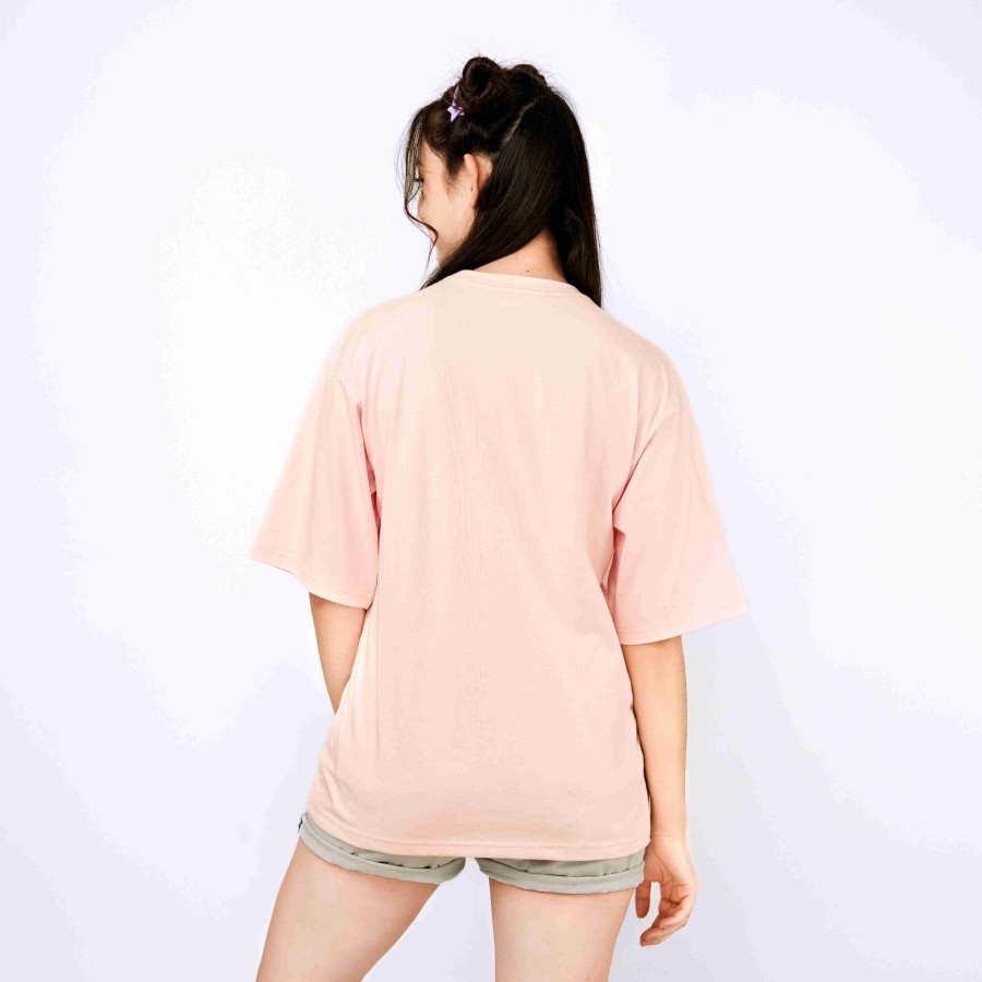 Aerostreet T-Shirt Oversize Isadora Peach Kaos Tshirt 1C000