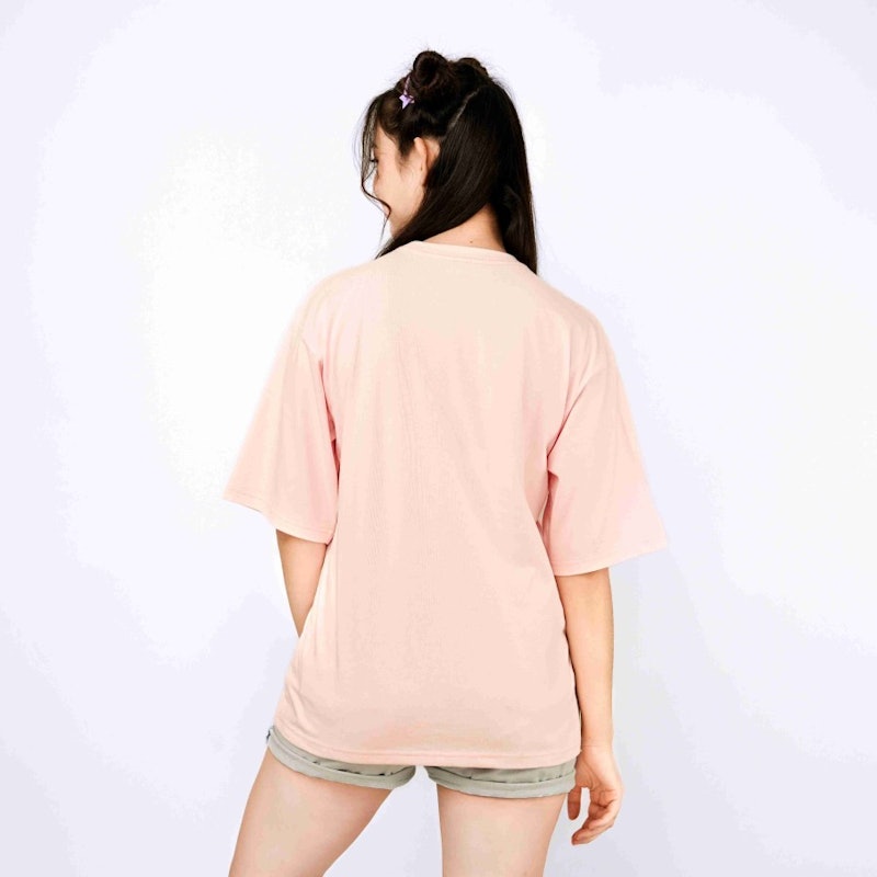 Aerostreet T-Shirt Oversize Isadora Peach Kaos Tshirt 1C000 2