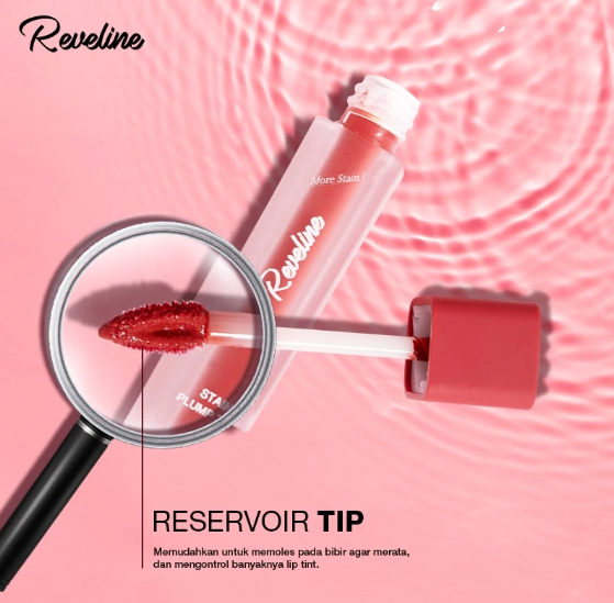 Putri Indah Jaya Group Reveline Liptint Stain Plump Tint Friendly