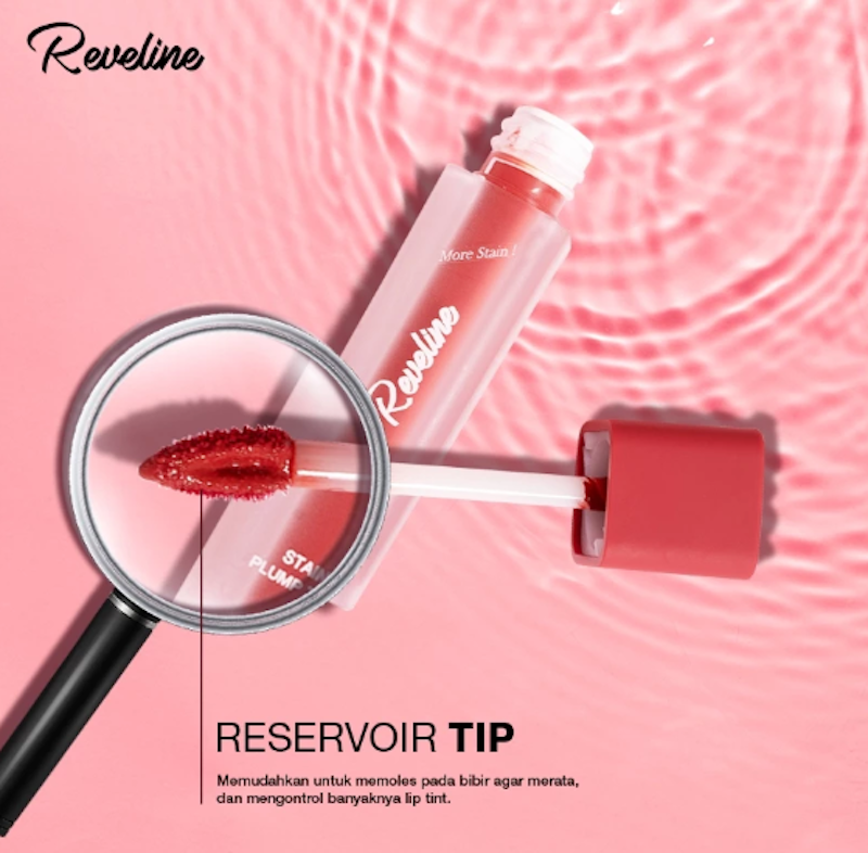 Reveline Liptint Stain Plump Tint Friendly 3